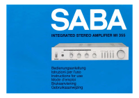 Saba MI-355 - Owners Manual 